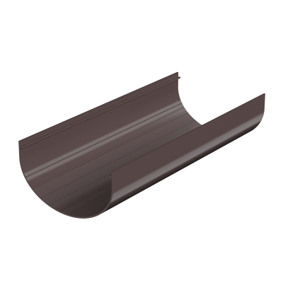 ТН ОПТИМА 120/80 мм, желоб, темно-коричневый (1.5 м), шт.