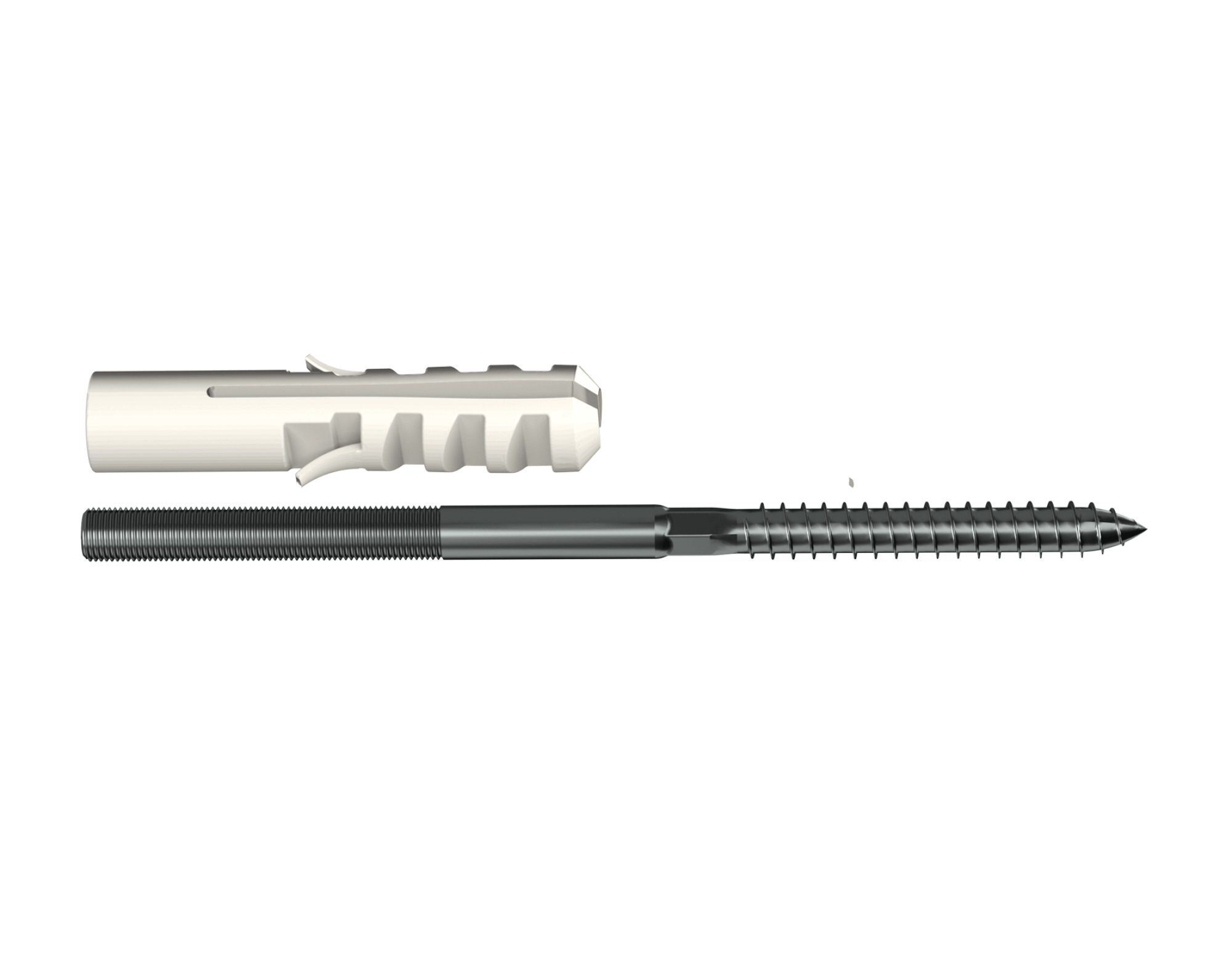 ТН МВС 125/90 мм, крепление хомута трубы с дюбелем 180 мм, шт.